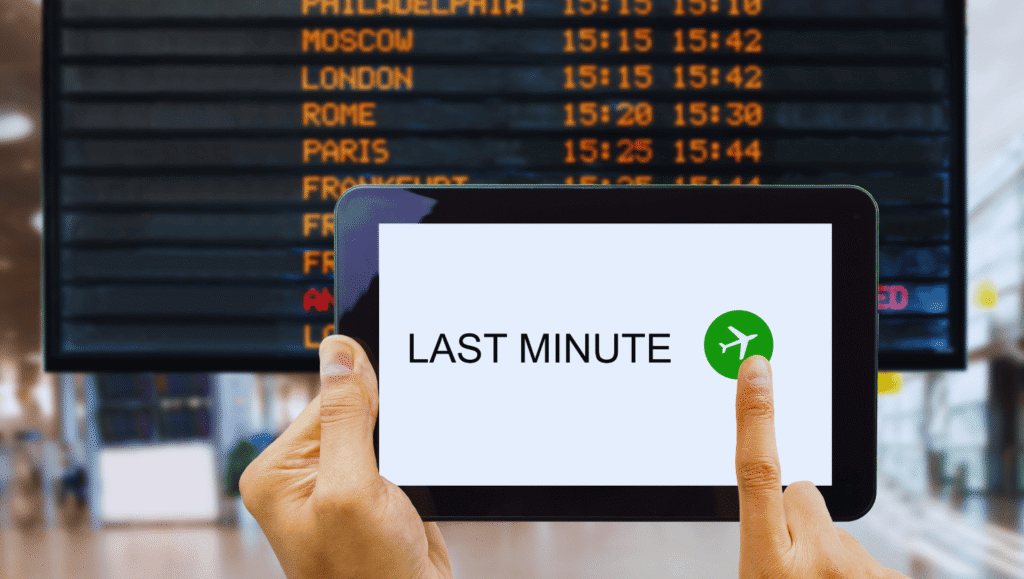 Last-Minute Flights