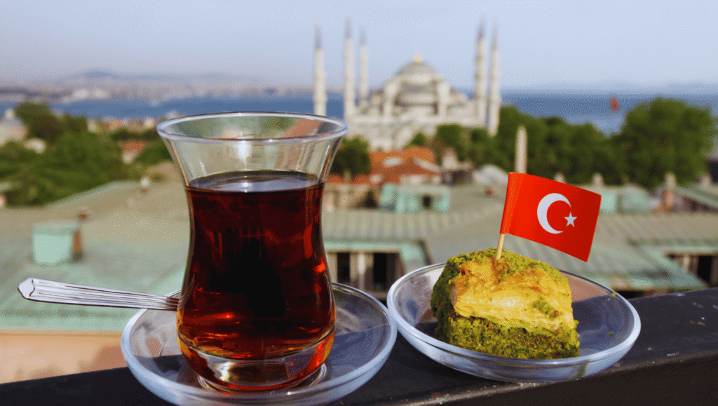 Turkish Tea in Istanbul