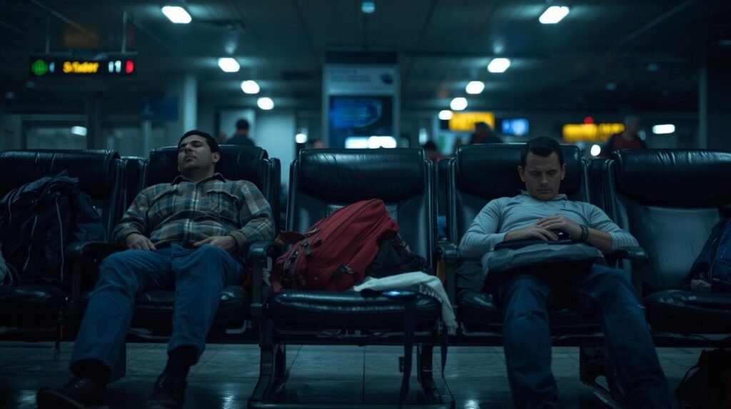 Sleeping at the Airport